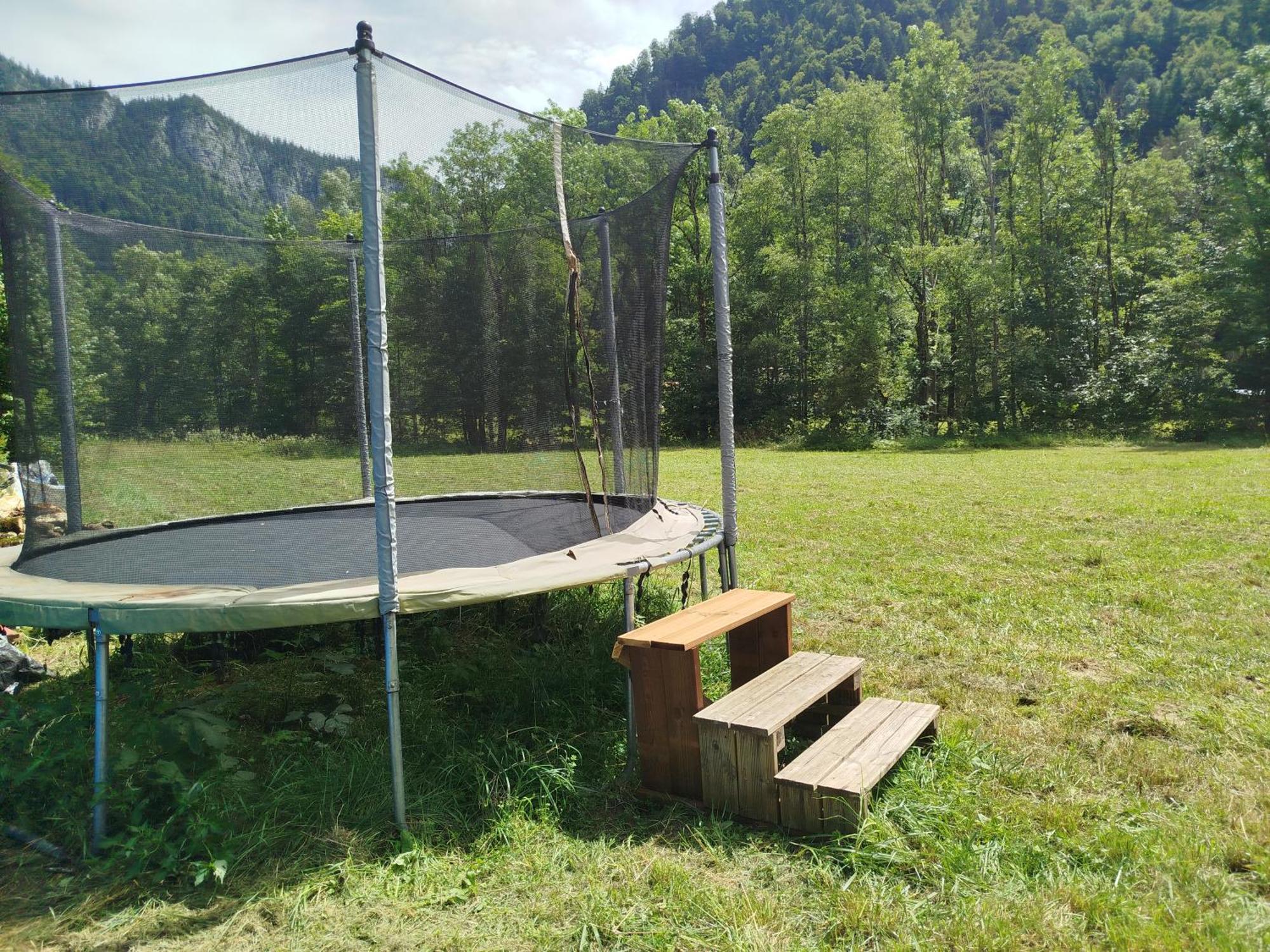 Chalet 8 Personnes + Grand Terrain Et Riviere Entremont 외부 사진